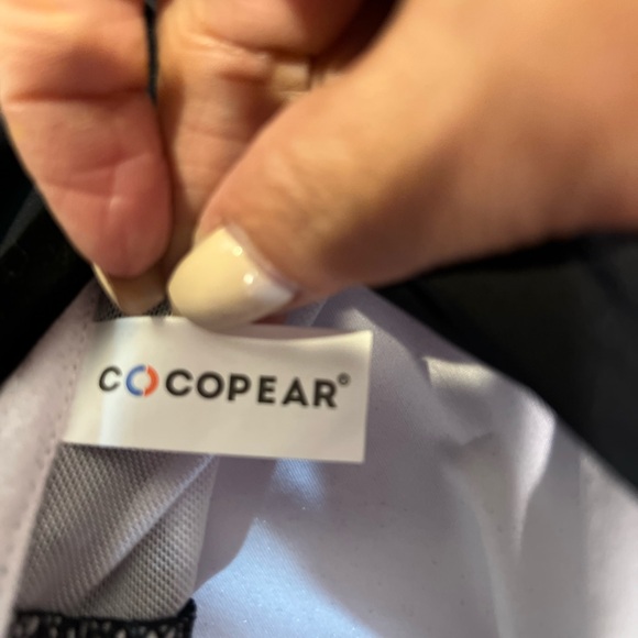 Cocopear Black One Piece Swimsuit 4XL with shorts - Picture 12 of 14